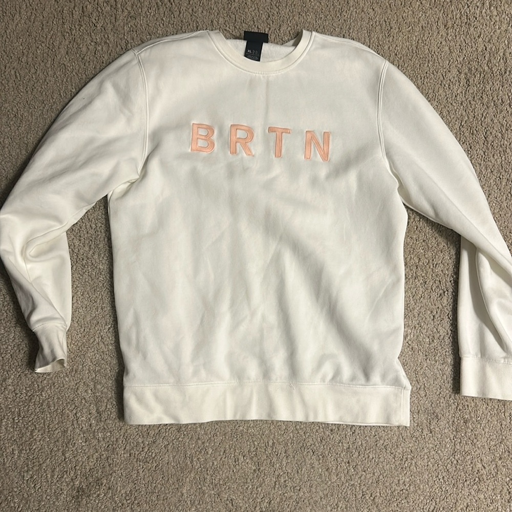 Unisex Burton sweatshirt size extra large.